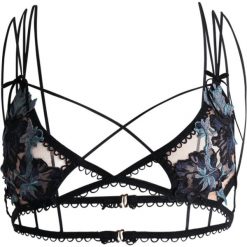 Biustonosze bardotka: For Love & Lemons FLORETTE APPLIQUE BRA Biustonosz z trójkątną miseczką teal