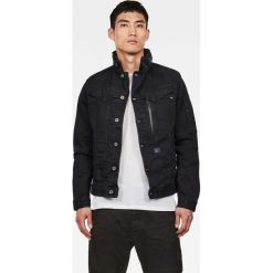 G-Star Raw - Kurtka jeansowa. Czarne płaszcze męskie G-Star RAW, s, bez wzorów, z elastanu, retro, krótkie, z kapturem. W wyprzedaży za 699,90 zł.