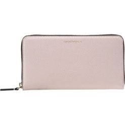 Portfele damskie: Emporio Armani FOGLIO ZIPAROUND LARGE ZIP ARROUND Portfel cipria nero