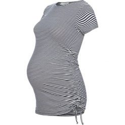 T-shirty damskie: JoJo Maman Bébé GATHERED Tshirt z nadrukiem navy ecru stripe