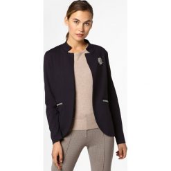 Rich & Royal - Blezer damski, niebieski. Niebieskie bolerka i narzutki damskie Rich & Royal, s, bez wzorów, z dżerseju, bez rękawów. Za 529,95 zł.