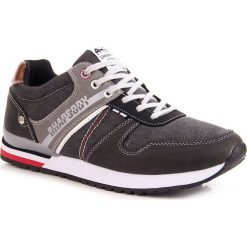 Buty sportowe męskie: Buty sportowe męskie szare American Club
