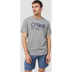 O'Neill Koszulka Szary. Szare podkoszulki męskie O'Neill, xl, z haftami, z bawełny, z krótkim rękawem. Za 119,95 zł.