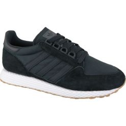 Adidas Forest Grove CG5673 46 Czarne. Czarne buty sportowe męskie Adidas, ze skóry, bez zapięcia. W wyprzedaży za 289,99 zł.