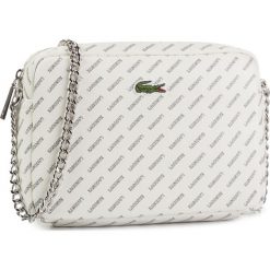 Torebka LACOSTE - Allover Lacoste NF3001TL White. Białe listonoszki damskie Lacoste. W wyprzedaży za 399,00 zł.