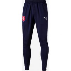 Puma Czech Republic Training Spodnie dresowe Niebieski. Niebieskie spodnie męskie Puma, xs, bez wzorów, z elastanu. Za 257,95 zł.