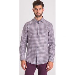 KOSZULA TRUSSARDI JEANS W KRATKĘ. Koszule męskie Trussardi Jeans, m, w kratkę, z bawełny, z włoskim kołnierzykiem, bez rękawów. Za 189,50 zł.