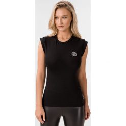 Philipp Plein Sport Podkoszulek Czarny. Czarne podkoszulki damskie Philipp Plein Sport, xs, bez wzorów, z elastanu, bez rękawów. Za 922,95 zł.