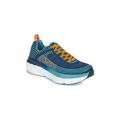 Buty do biegania Hoka one one Bondi 6. Niebieskie buty sportowe męskie marki Hoka One One, bez zapięcia, do biegania. Za 479,99 zł.