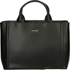 Torba - 4-228-O P NER. Żółte torebki klasyczne damskie Venezia, ze skóry. Za 389,00 zł.