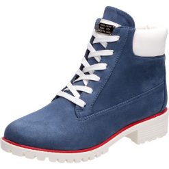 Granatowe trapery, buty damskie VICES 1169-13. Botki damskie vices. W wyprzedaży za 79,00 zł.