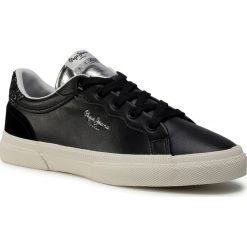 Sneakersy PEPE JEANS - Kenton Classic PLS31087 Black 999. Czarne półbuty damskie Pepe Jeans, na co dzień, bez wzorów, z jeansu, bez obcasa, na płaskiej podeszwie, bez zapięcia. Za 239,00 zł.