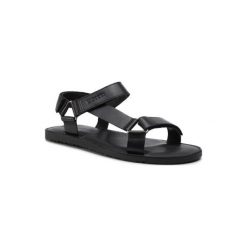 LASOCKI FOR MEN MB-CASCAIS-26. Czarne sandały męskie ze skóry. Za 119,99 zł.