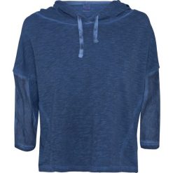Bluza DEHA EASY Granatowy. Niebieskie bluzy damskie z kapturem marki Deha, z dresówki. Za 111,00 zł.