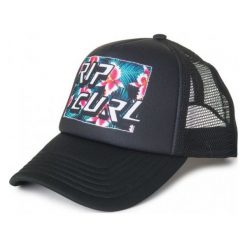 Rip Curl Czapka Damska Czarna Surf. Czarne czapki z daszkiem damskie marki Rip Curl. W wyprzedaży za 89,00 zł.