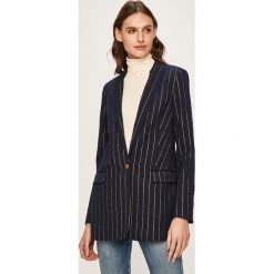 Scotch & Soda - Żakiet. Niebieskie kamizelki damskie Scotch & Soda, s, bez wzorów, z elastanu. W wyprzedaży za 599,90 zł.