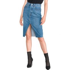 Levi's Deconstructed Spódnica Niebieski. Niebieskie spódniczki damskie Levi's®, s, bez wzorów, z bawełny. Za 326,95 zł.