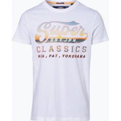 Superdry - T-shirt męski, czarny. Czarne t-shirty męskie marki Superdry, s, bez wzorów, z bawełny, eleganckie, bez kołnierzyka. Za 149,95 zł.