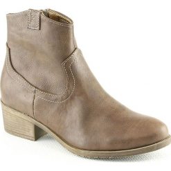 Botki damskie lity: Botki w kolorze khaki