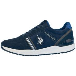 U.S. Polo Assn. Tenisówki Męskie Wayron 1, 42 Ciemnoniebieskie. Szare buty sportowe męskie U.S. Polo Assn., bez zapięcia, tenisowe. Za 419,00 zł.