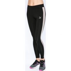 Puma - Legginsy. Czarne spodnie damskie Puma, s, bez wzorów, z elastanu. W wyprzedaży za 119,90 zł.