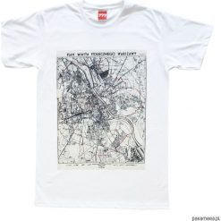 Koszulka PLAN WARSZAWY 1935 tshirt. Koszulki męskie Pakamera, m, bez wzorów, retro, bez kołnierzyka. Za 77,00 zł.
