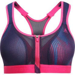 Biustonosze sportowe: ODLO SPORTS BRA DOUBLE HIGH Biustonosz sportowy peacoat