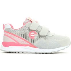 Buty sportowe dziewczęce: Szaro-Różowe Buty Sportowe Plumy