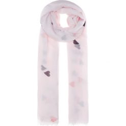 Scotch & Soda Szalik Różowy. Różowe szaliki damskie Scotch & Soda, bez wzorów, z materiału. Za 223,95 zł.