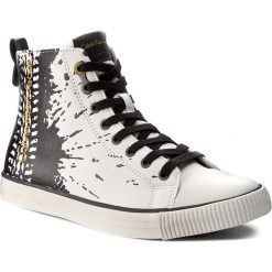 Trampki CALVIN KLEIN JEANS - Anton S0490 Off White. Białe półbuty męskie Calvin Klein Jeans, bez wzorów, z jeansu, bez zapięcia. W wyprzedaży za 309,00 zł.
