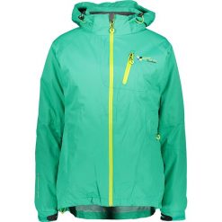 Kurtka funkcyjna 3in1 w kolorze czarno-zielonym. Niebieskie kurtki damskie Peak Mountain, s, bez wzorów, bez kaptura. W wyprzedaży za 259,95 zł.