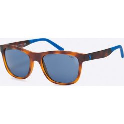 Polo Ralph Lauren - Okulary. Pomarańczowe okulary przeciwsłoneczne damskie marki Polo Ralph Lauren, prostokątne. W wyprzedaży za 379,90 zł.