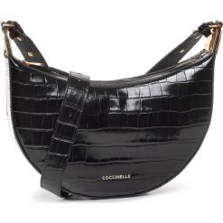 Torebka COCCINELLE - GH2 Anais Croco Shin E1 GH2 13 01 01 Noir 001. Czarne listonoszki damskie Coccinelle, bez wzorów, ze skóry, bez dodatków. Za 1299,00 zł.