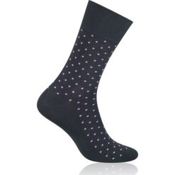 Szare Skarpetki w Różowe Kropki, Groszki - MORE, Męskie SKMORE43051szarysmalldots. Szare skarpetki męskie More, w grochy, z tkaniny. Za 12,90 zł.