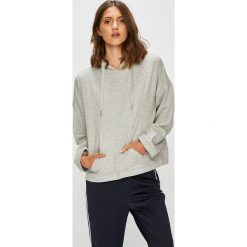 Only - Bluza. Szare bluzy rozpinane damskie ONLY, l, z bawełny, z kapturem. W wyprzedaży za 99,90 zł.