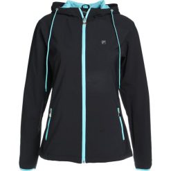 Bomberki damskie: Fila WALLY Kurtka sportowa black/blue curacao
