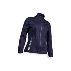 Kurtka wodoodporna do golfa Rain Weather damska. Niebieskie kurtki damskie INESIS, xl, bez wzorów, z poliesteru, bez kaptura, na golfa. Za 239,99 zł.