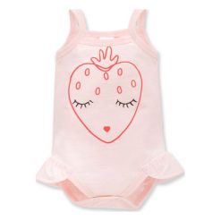 Pinokio Body Dziewczęce Love & Love 68 Różowe. Różowe body niemowlęce Pinokio, na lato, bez wzorów, z bawełny, bez rękawów. Za 35,00 zł.