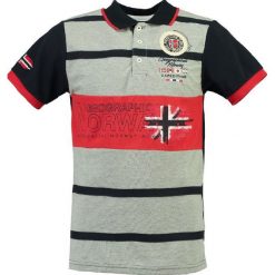 Geographical Norway Męska Koszulka Polo Kerguelen Xxl Szary. Szare koszulki męskie marki Geographical Norway, xxl, z napisami, polo. Za 149,00 zł.