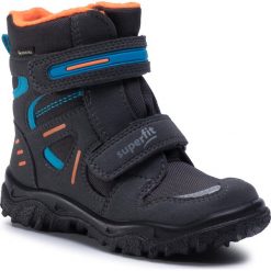 Śniegowce SUPERFIT - GORE-TEX 1-809080-2000 M Grau/Orange. Szare śniegowce chłopięce Superfit, bez zapięcia, gore-tex. Za 289,00 zł.