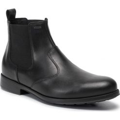 Sztyblety GEOX - U Hilstone W Np Abx DU845TD 00043 C9999 Black. Czarne sztyblety męskie Geox, ze skóry, bez zapięcia. W wyprzedaży za 339,00 zł.