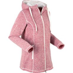 Bluza rozpinana z polaru bonprix dymny malinowy melanż. Różowe bluzy damskie bonprix, bez wzorów, z polaru, bez rękawów, bez kaptura. Za 129,99 zł.