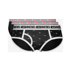 Diesel 3-pack Spodenki Czarny. Czarne figi damskie Diesel, xs, bez wzorów, z elastanu. Za 175,95 zł.