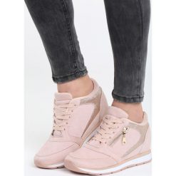 Sneakersy damskie: Różowe Sneakersy Every Position