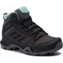 Buty adidas - Terrex Ax3 Mid Gtx W GORE-TEX BC0591 Grefiv/Cblack/Clemin. Szare buty sportowe damskie Adidas, bez wzorów, z tworzywa sztucznego, sportowe, outdoorowe, adidas terrex, gore-tex. W wyprzedaży za 419,00 zł.