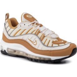 Buty NIKE - Air Max 98 AH6799 003 Phantom/Beach Wheat. Pomarańczowe buty sportowe damskie Nike, bez wzorów, ze skóry ekologicznej, sportowe, nike air max. W wyprzedaży za 499,00 zł.
