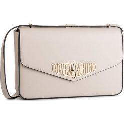 Torebka LOVE MOSCHINO - JC4048PP18LF0110 Avorio. Brązowe listonoszki damskie Love Moschino, bez wzorów, ze skóry ekologicznej, klasyczne, bez dodatków. Za 869,00 zł.