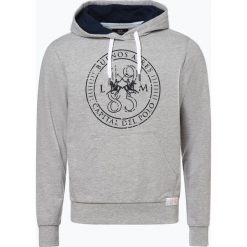 La Martina - Męska bluza nierozpinana, szary. Szare bluzy męskie marki La Martina, xl, z nadrukiem. Za 199,95 zł.