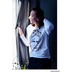 FRIDA DRAWN Bluzka Oversize. Czarne bluzki oversize Pakamera, z bawełny. Za 149,00 zł.