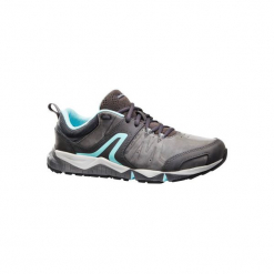 Skórzane buty damskie do szybkiego marszu PW 940 Propulse Motion szare. Szare buty do fitnessu damskie marki NEWFEEL, z poliesteru. Za 279,99 zł.